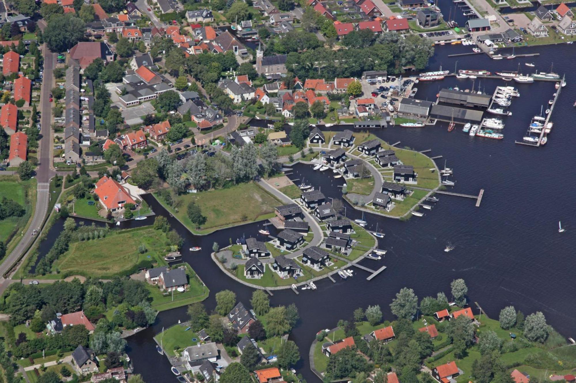Waterpark Oan 'E Poel Bij Sneekermeer Terherne Exteriér fotografie