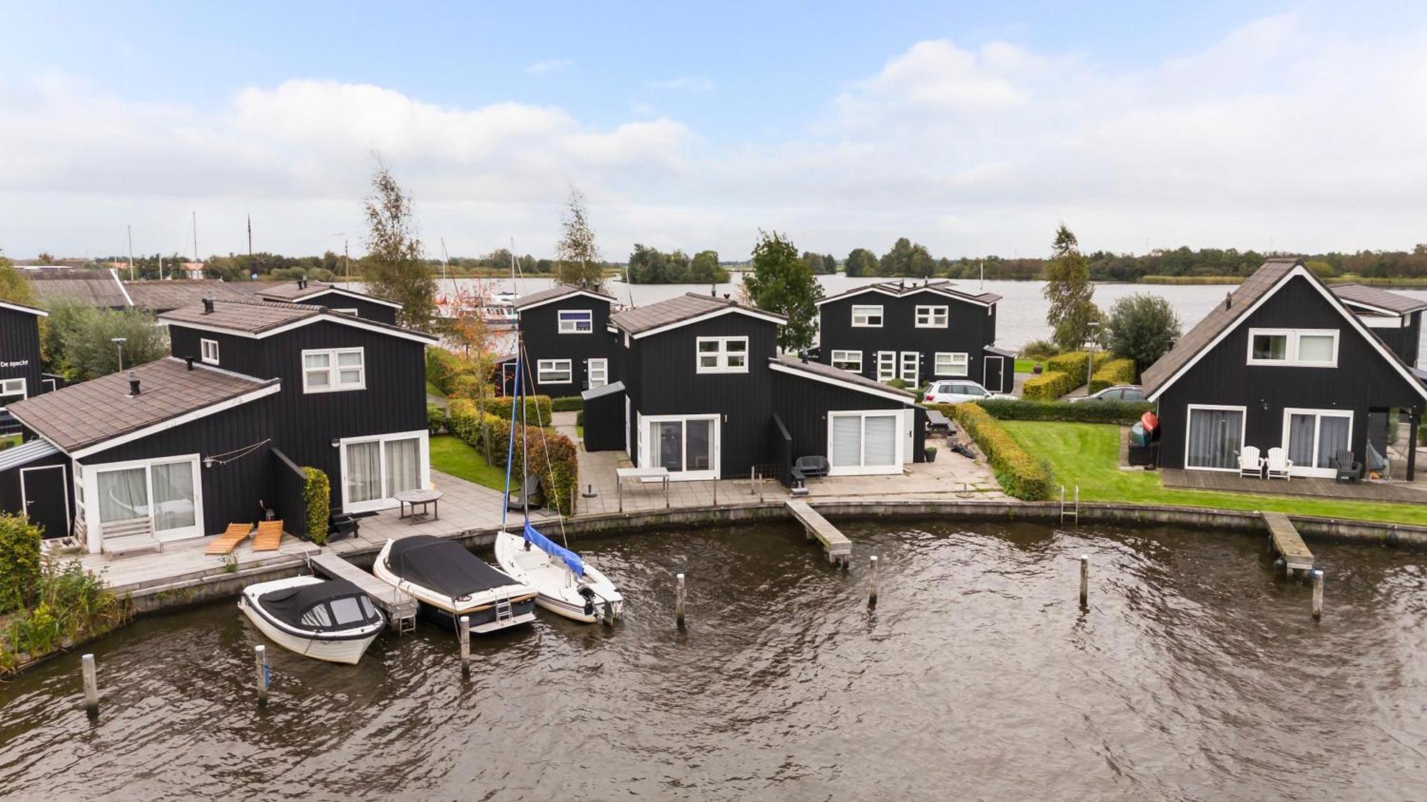 Waterpark Oan 'E Poel Bij Sneekermeer Terherne Exteriér fotografie